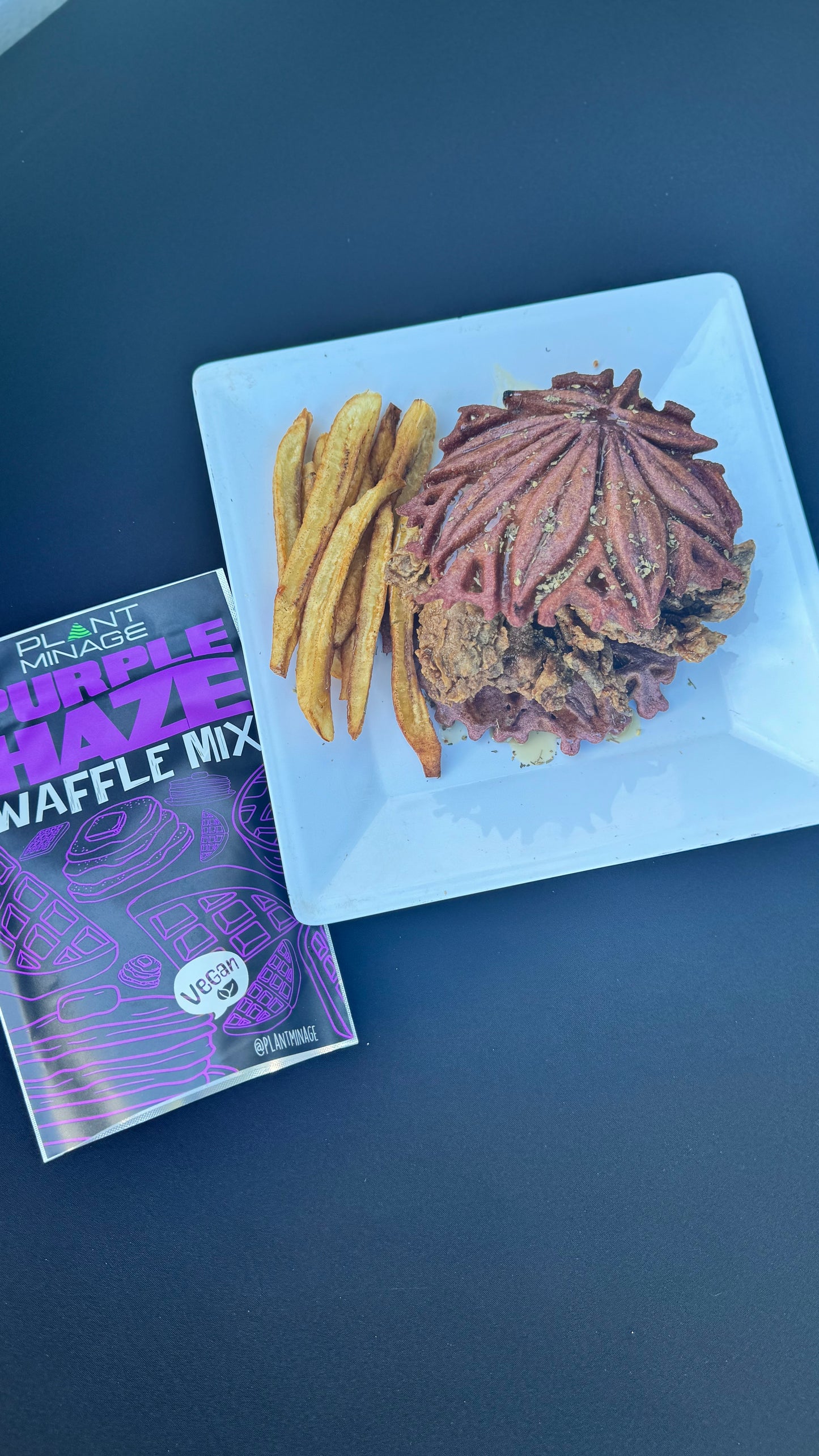 Purple Haze Waffle Mix