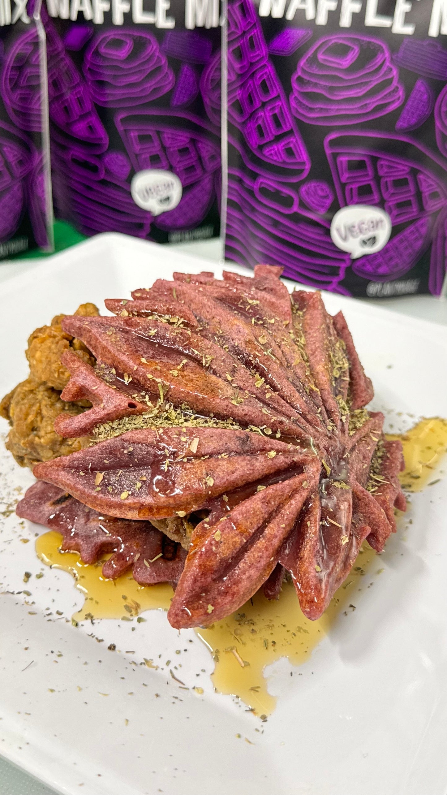Purple Haze Waffle Mix
